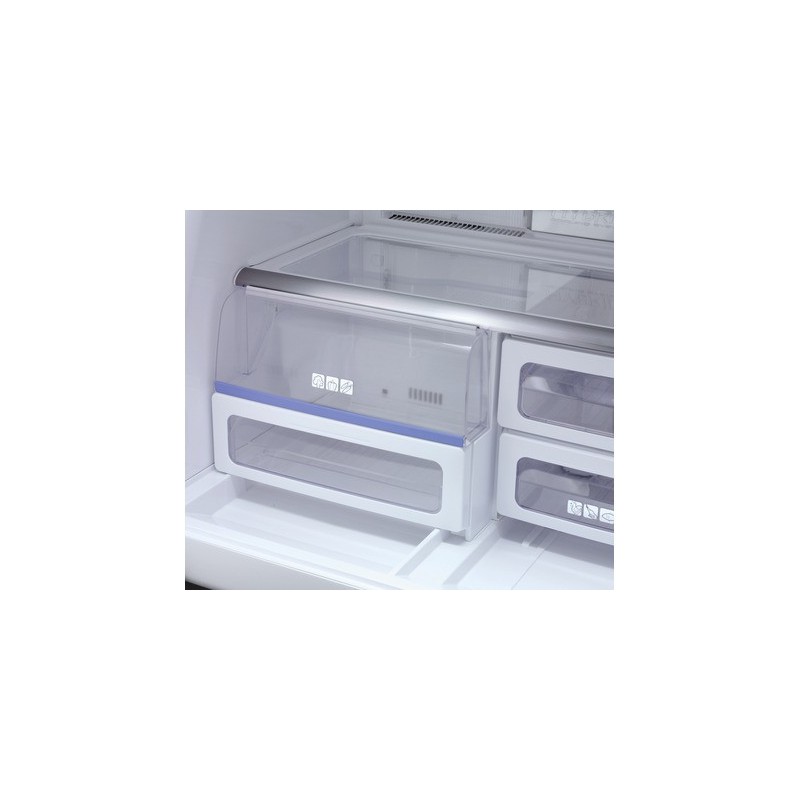 Sharp Home Appliances SJ-FS820VSL frigo américain Autoportante 600 L Argent