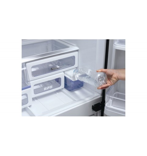 Sharp Home Appliances SJ-FS820VSL frigo américain Autoportante 600 L Argent