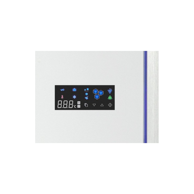 Sharp Home Appliances SJ-FS820VSL frigo américain Autoportante 600 L Argent