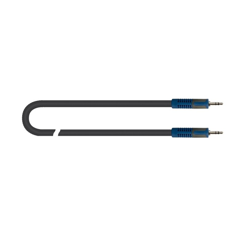 QUIK-LOK RKSA 138-3 audio cable 3 m 3.5mm Black, Blue, Grey