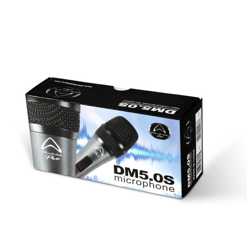 Wharfedale Pro DM 5.0s Black Stage performance microphone