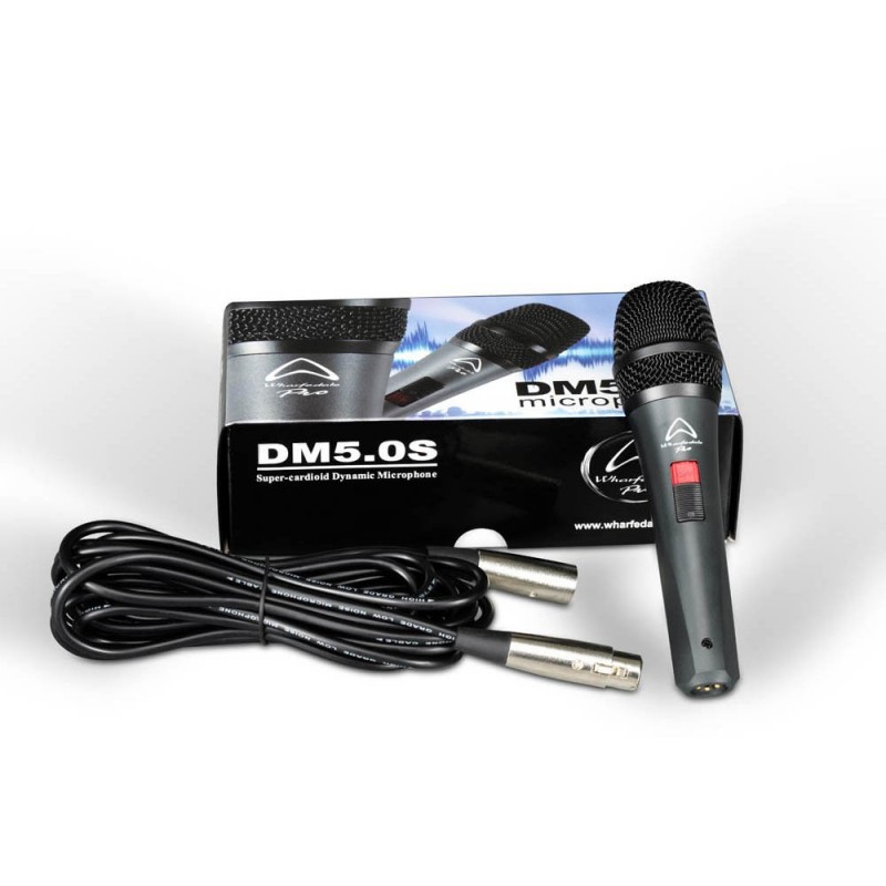 Wharfedale Pro DM 5.0s Black Stage performance microphone
