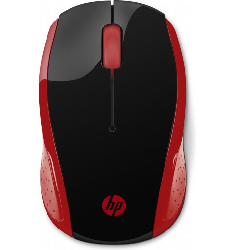 HP 200 mouse Ambidestro RF Wireless Ottico 1000 DPI