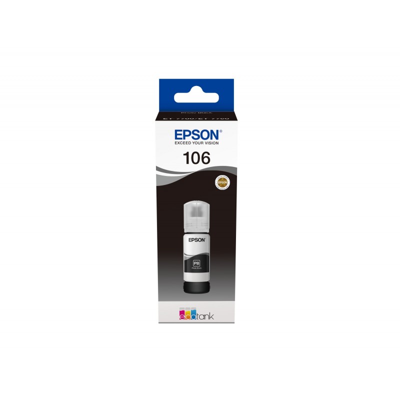 Epson 106 EcoTank Photo Black ink bottle