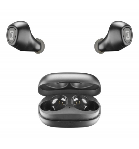 Cellularline Blink Auricolari Bluetooth® in-ear con carica batteria portatile con play-time totale fino a 14 ore Nero