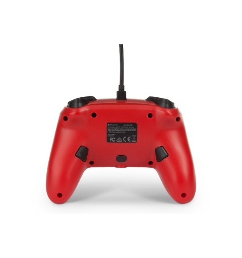 PowerA Mario Multicolore, Rosso USB Gamepad Analogico Digitale Nintendo Switch