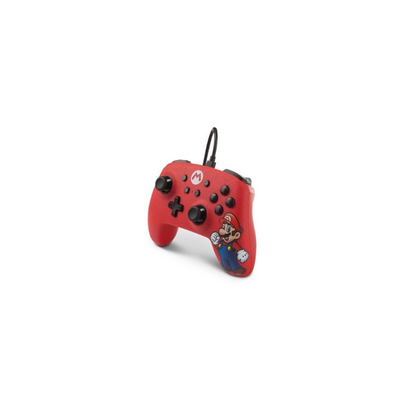 PowerA Mario Multicolore, Rosso USB Gamepad Analogico Digitale Nintendo Switch