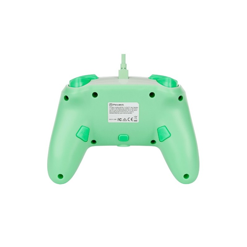 PowerA Enhanced Wired Blu, Verde, Turchese USB Gamepad Nintendo Switch