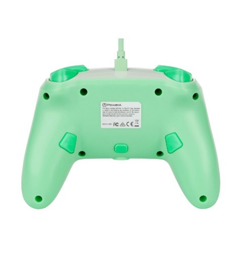PowerA Enhanced Wired Blu, Verde, Turchese USB Gamepad Nintendo Switch