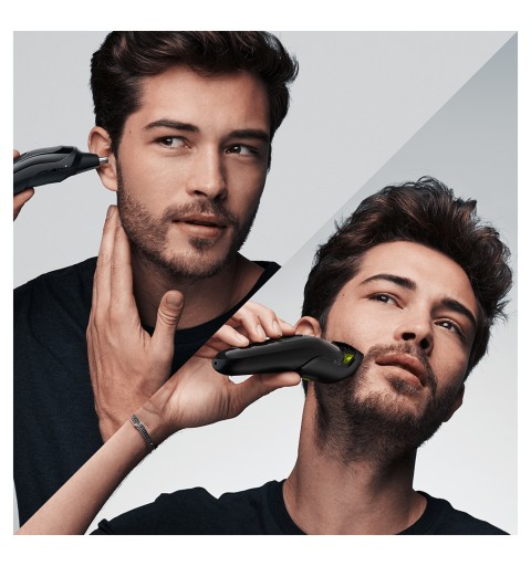Braun All-in-one MGK3221 6-In-1, Regolabarba Uomo, Tagliacapelli E Rifinitore Viso, Naso E Orecchie