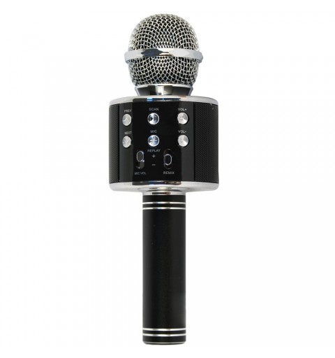 Xtreme Hollywood Schwarz, Silber Karaoke-Mikrofon