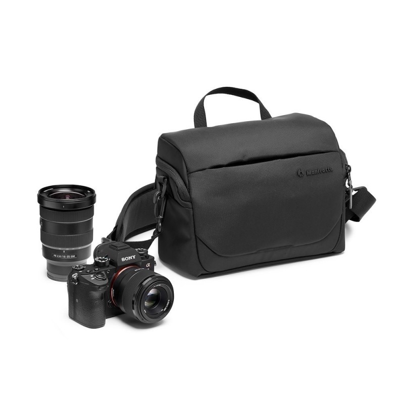 Manfrotto MB MA3-SB-M étui et housse d’appareils photo Sac à bandoulière Noir