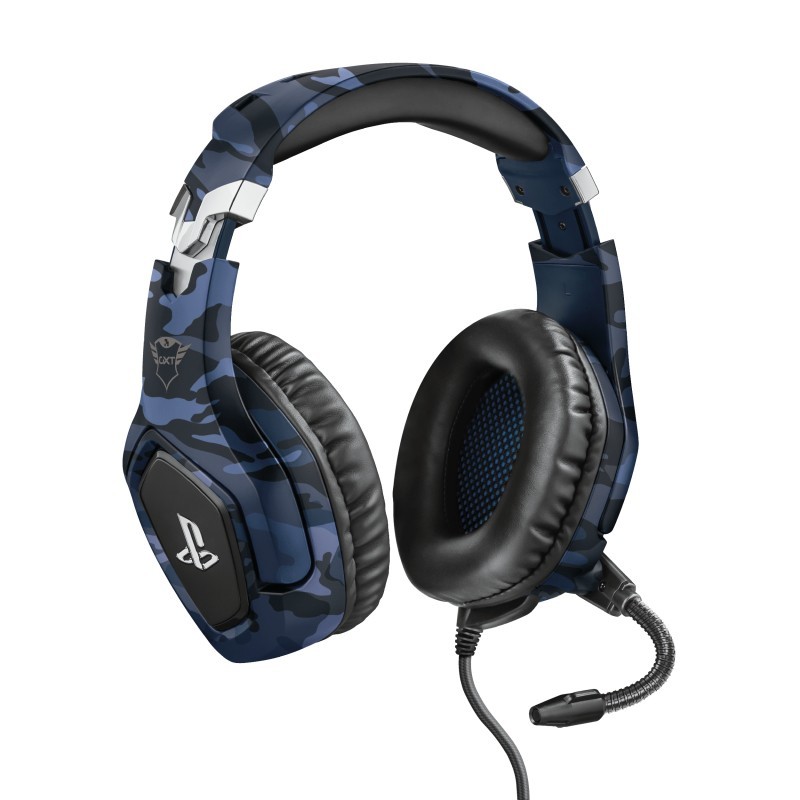 Trust GXT 488 Forze PS4 Auricolare Cablato A Padiglione Giocare Nero, Blu Trust GXT 488 Forze PS4 Auricolare Cablato A Padiglione Giocare Nero, Blu