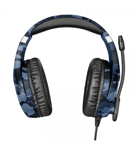 Trust GXT 488 Forze PS4 Kopfhörer Verkabelt Kopfband Gaming Schwarz, Blau
