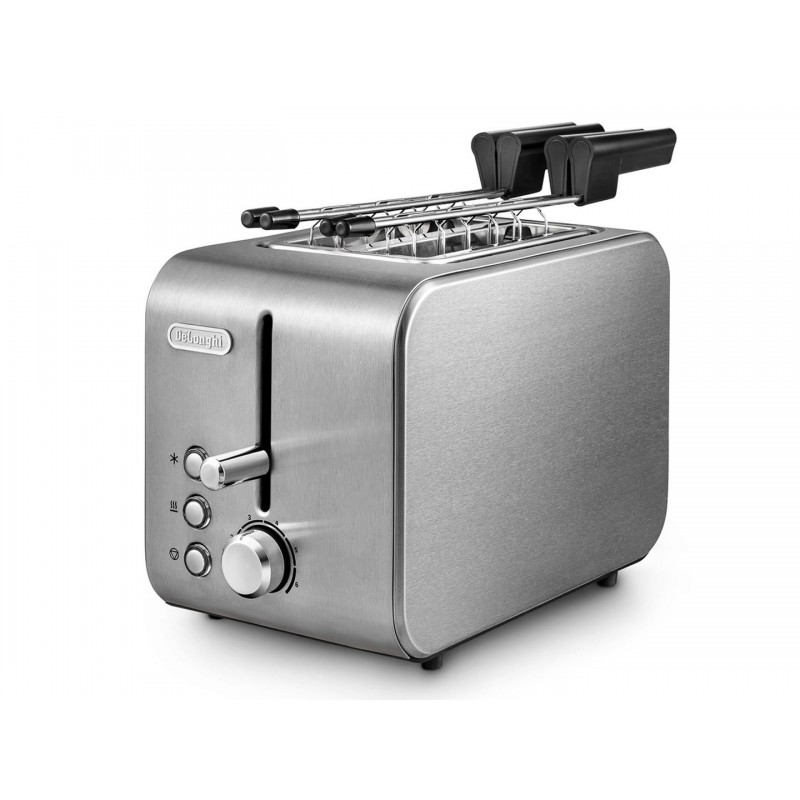 De’Longhi CTX 2203 Toaster 2 Scheibe(n) 550 W Silber