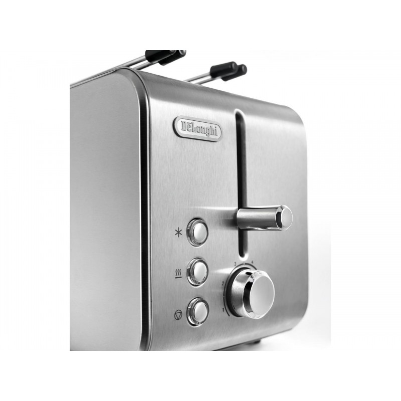 De’Longhi CTX 2203 Toaster 2 Scheibe(n) 550 W Silber