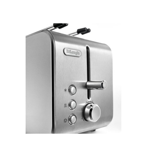 De’Longhi CTX 2203 Toaster 2 Scheibe(n) 550 W Silber