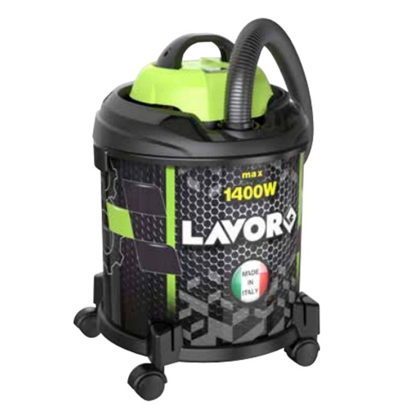 Lavorwash JOCKER 1400 S extractor de polvo Negro, Verde