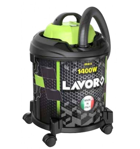 Lavorwash JOCKER 1400 S extractor de polvo Negro, Verde