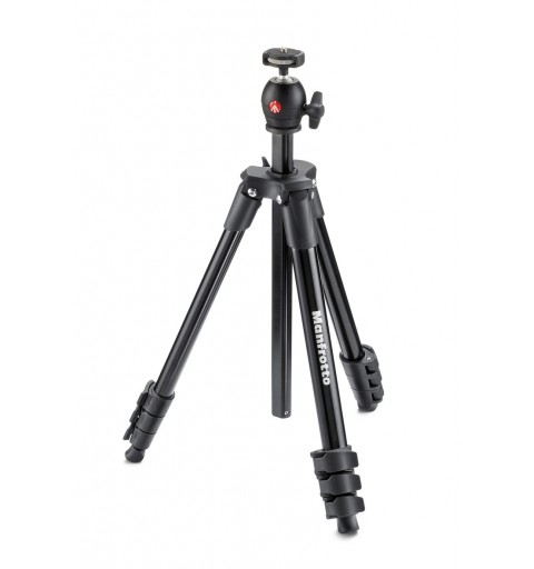 Manfrotto MKCOMPACTLT-BK trépied Caméras numériques 3 pieds Noir