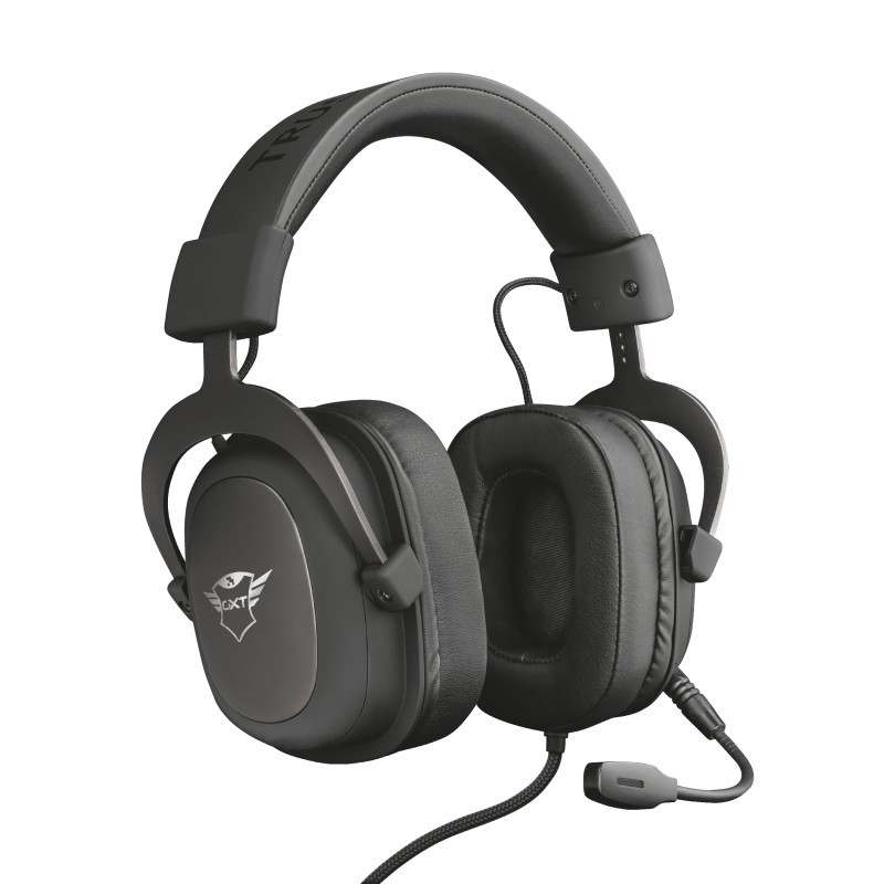 Trust GXT 414 Zamak Kopfhörer Verkabelt Kopfband Gaming Schwarz