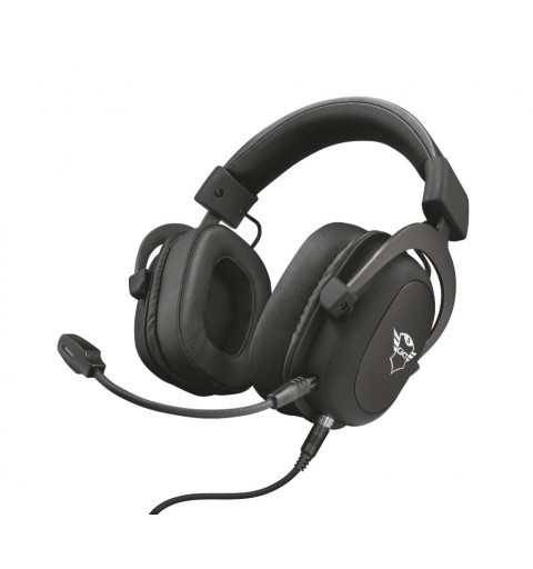Trust GXT 414 Zamak Kopfhörer Verkabelt Kopfband Gaming Schwarz