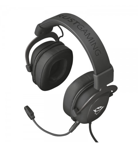 Trust GXT 414 Zamak Kopfhörer Verkabelt Kopfband Gaming Schwarz