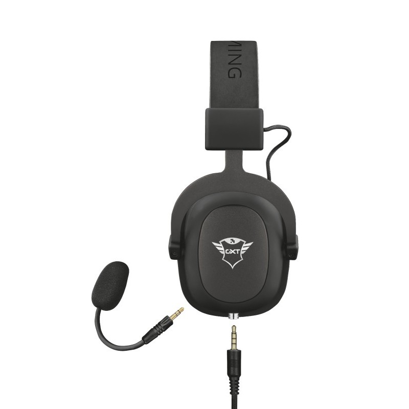 Trust GXT 414 Zamak Kopfhörer Verkabelt Kopfband Gaming Schwarz