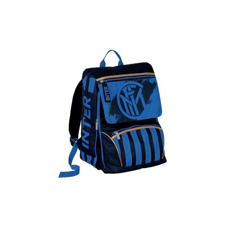 Seven 2F3002106-899 sac à dos Sac à dos de sport Noir, Bleu, Or Tissu, Polyester