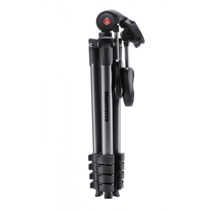 Manfrotto MKCOMPACTADV-BK tripode Digitales cámaras de película 3 pata(s) Negro