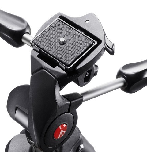 Manfrotto MKCOMPACTADV-BK tripode Digitales cámaras de película 3 pata(s) Negro