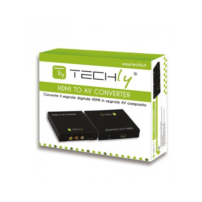 Techly Convertitore HDMI AV a 3xRCA (IDATA SPDIF-4)