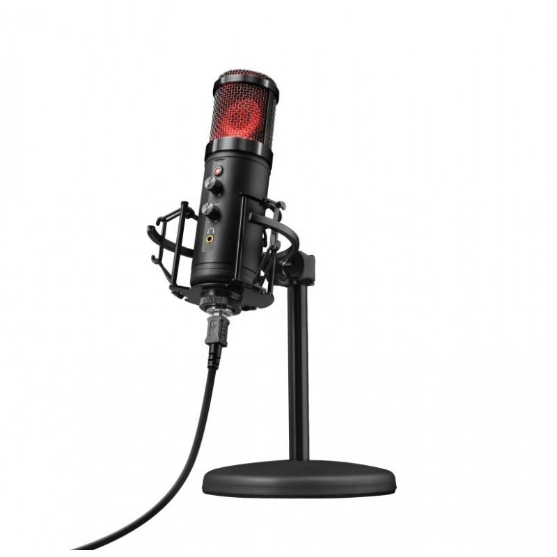 Trust GXT 256 Exxo Noir Microphone de PC