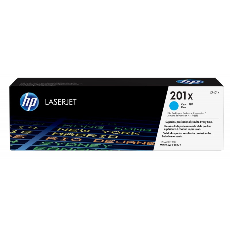 HP 201X High Yield Cyan Original LaserJet Toner Cartridge