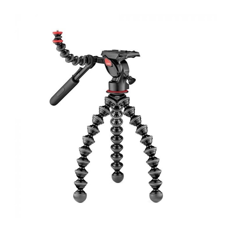 Joby GorillaPod 5K Video PRO trépied Caméras numériques 3 pieds Noir, Rouge