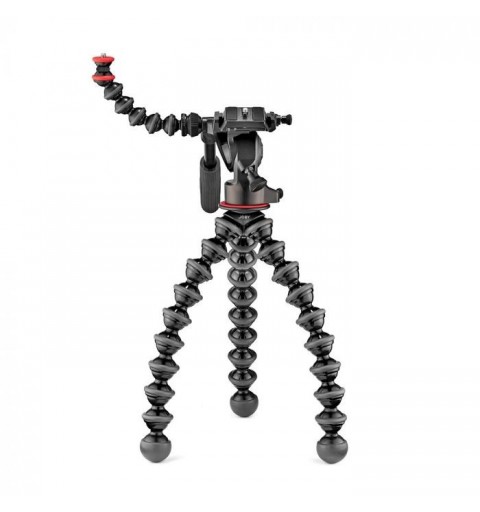 Joby GorillaPod 5K Video PRO treppiede Fotocamere digitali film 3 gamba gambe Nero, Rosso