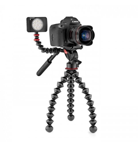 Joby GorillaPod 5K Video PRO treppiede Fotocamere digitali film 3 gamba gambe Nero, Rosso