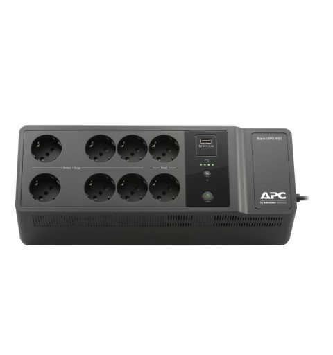 APC BE650G2-IT alimentation d'énergie non interruptible Veille 0,65 kVA 400 W