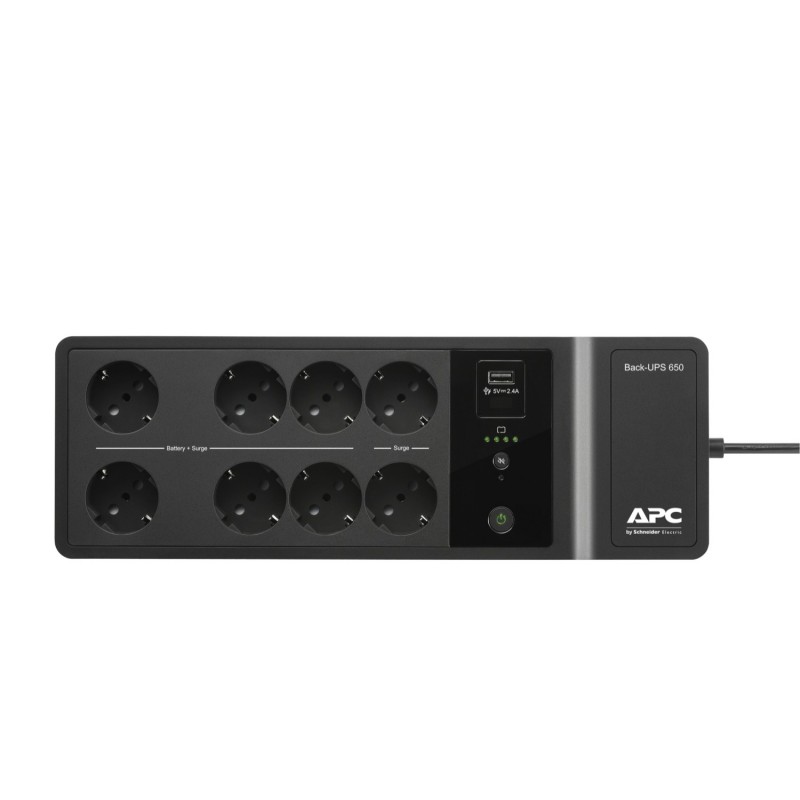 APC BE650G2-IT Unterbrechungsfreie Stromversorgung (USV) Standby (Offline) 0,65 kVA 400 W