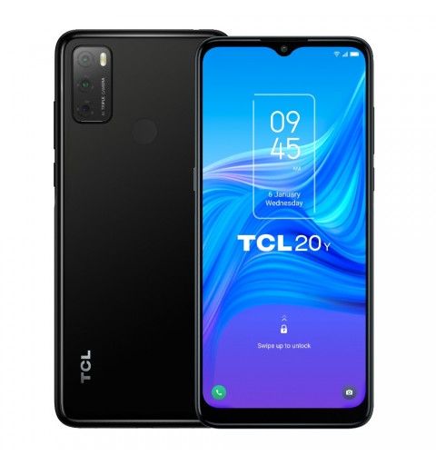 TCL 20y 16,6 cm (6.52") Android 11 4G Micro-USB 4 Go 128 Go 4000 mAh Noir