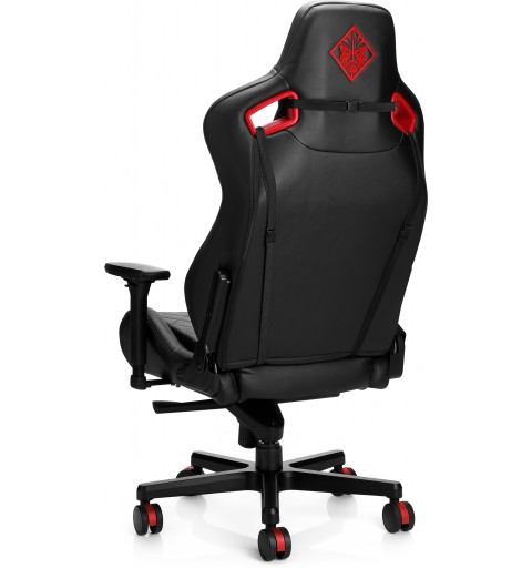 HP OMEN by Citadel Gaming Chair Sedia da gaming per PC Nero, Rosso