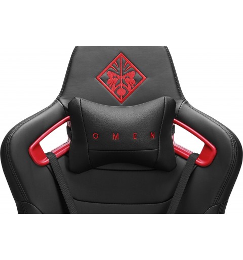 HP OMEN by Citadel Gaming Chair Sedia da gaming per PC Nero, Rosso