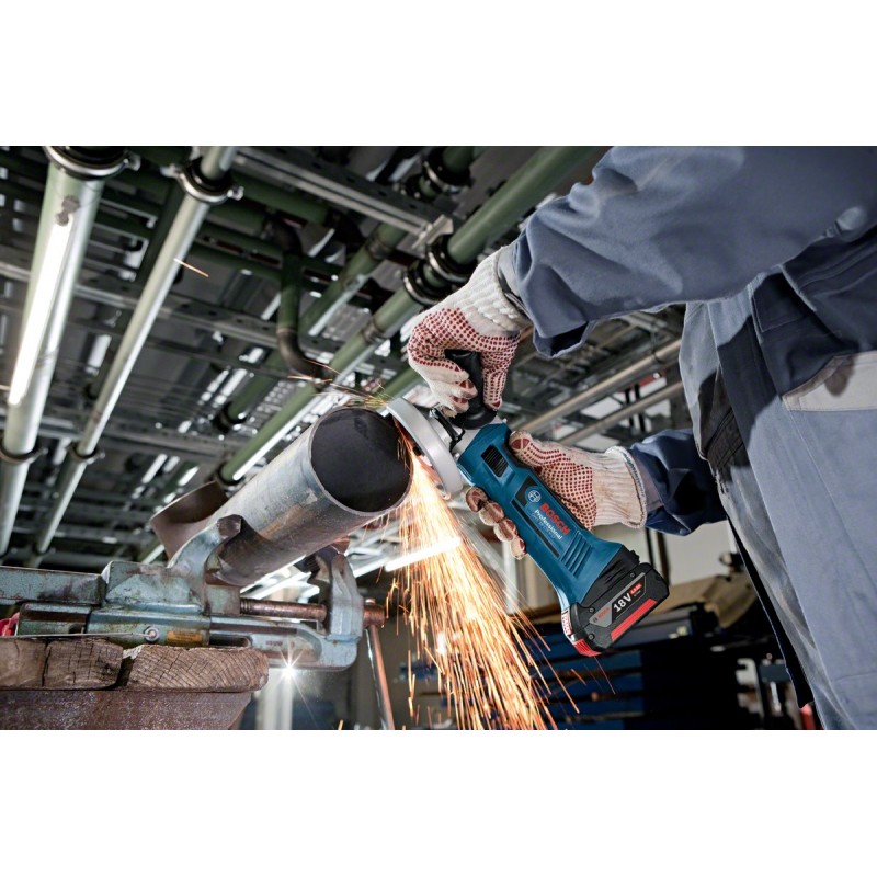 Bosch GWS 18-125 V-LI Winkelschleifer 12,5 cm 10000 RPM 2,3 kg