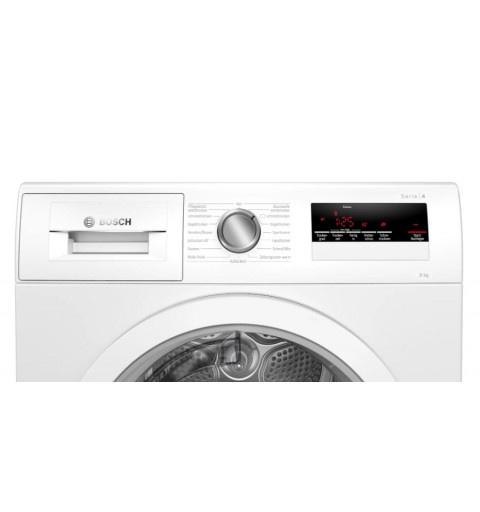 Bosch Serie 4 WTH85V90 asciugatrice Libera installazione Caricamento frontale 8 kg A++ Bianco