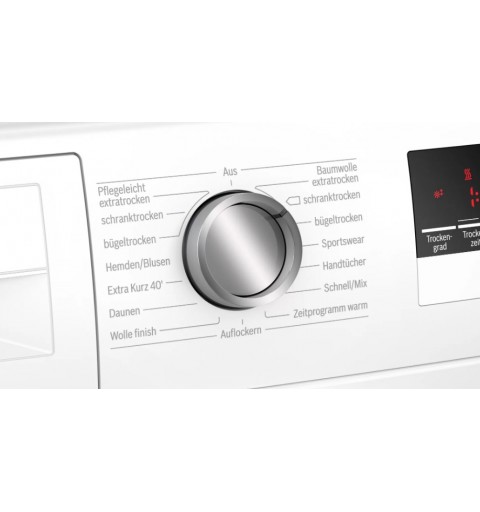 Bosch Serie 4 WTH85V90 asciugatrice Libera installazione Caricamento frontale 8 kg A++ Bianco