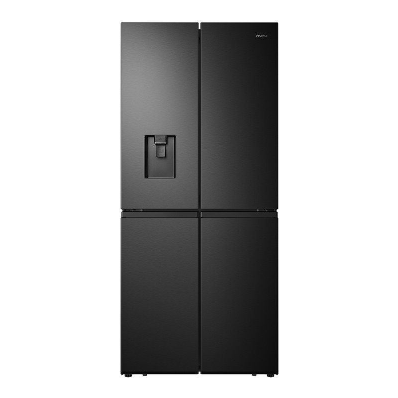 Hisense RQ563N4SWF1 frigo américain Autoportante 454 L F Noir