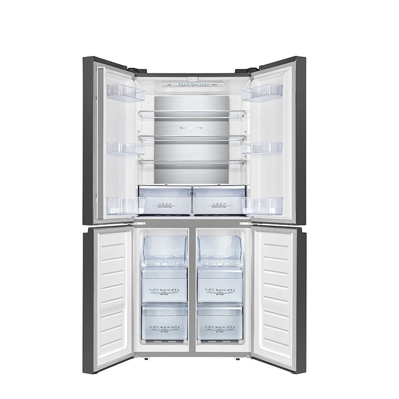 Hisense RQ563N4SWF1 side-by-side refrigerator Freestanding 454 L F Black