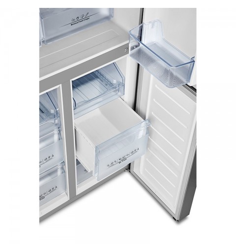 Hisense RQ563N4SWF1 frigorifero side-by-side Libera installazione 454 L F Nero
