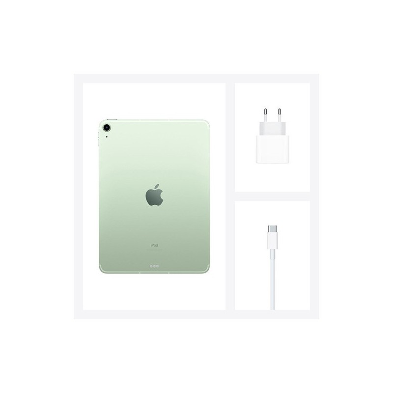 TIM Apple iPad Air 4 4G LTE 64 GB 27,7 cm (10.9 Zoll) Wi-Fi 6 (802.11ax) iOS 14 Grün