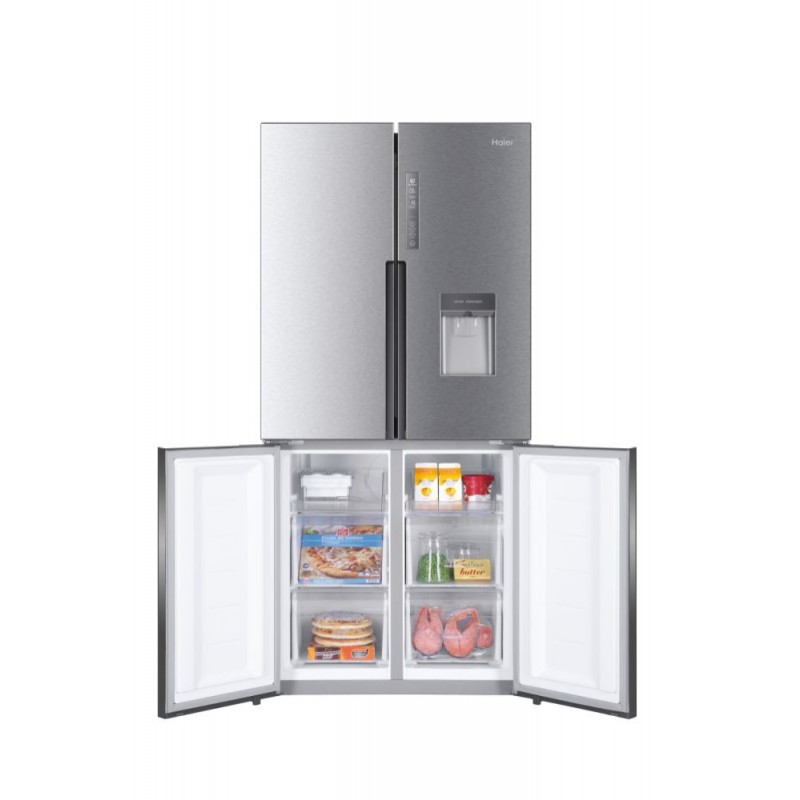 Haier Cube 83 Serie 5 RTG684WHJ nevera puerta lado a lado Independiente 466 L F Plata